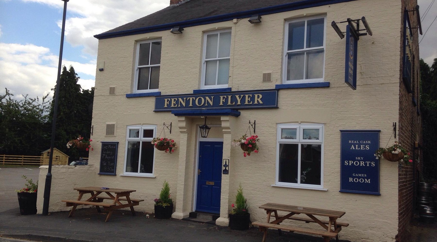 The Fenton Flyer exterior